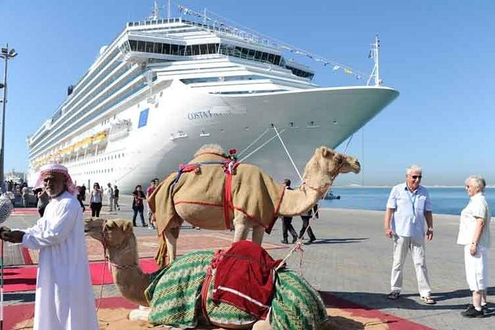 Experience the blend of modern cruise luxury and traditional charm as you explore stunning destinations from the beauty of Abu Dhabi to the rich heritage of Muscat and Dubai.